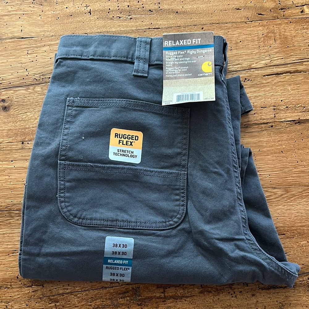 Carhartt Rugged Flex Relaxed Fit Pants - Dark Gray